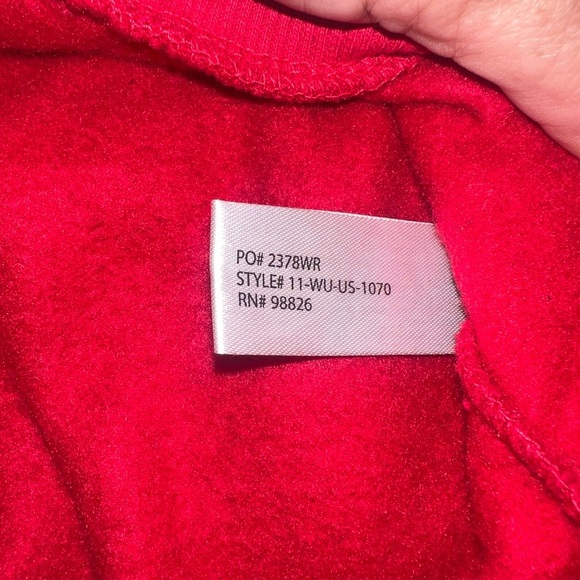 US Polo Association 1/4 Zip Pullover, Red Men’s 2X - Picture 3 of 6